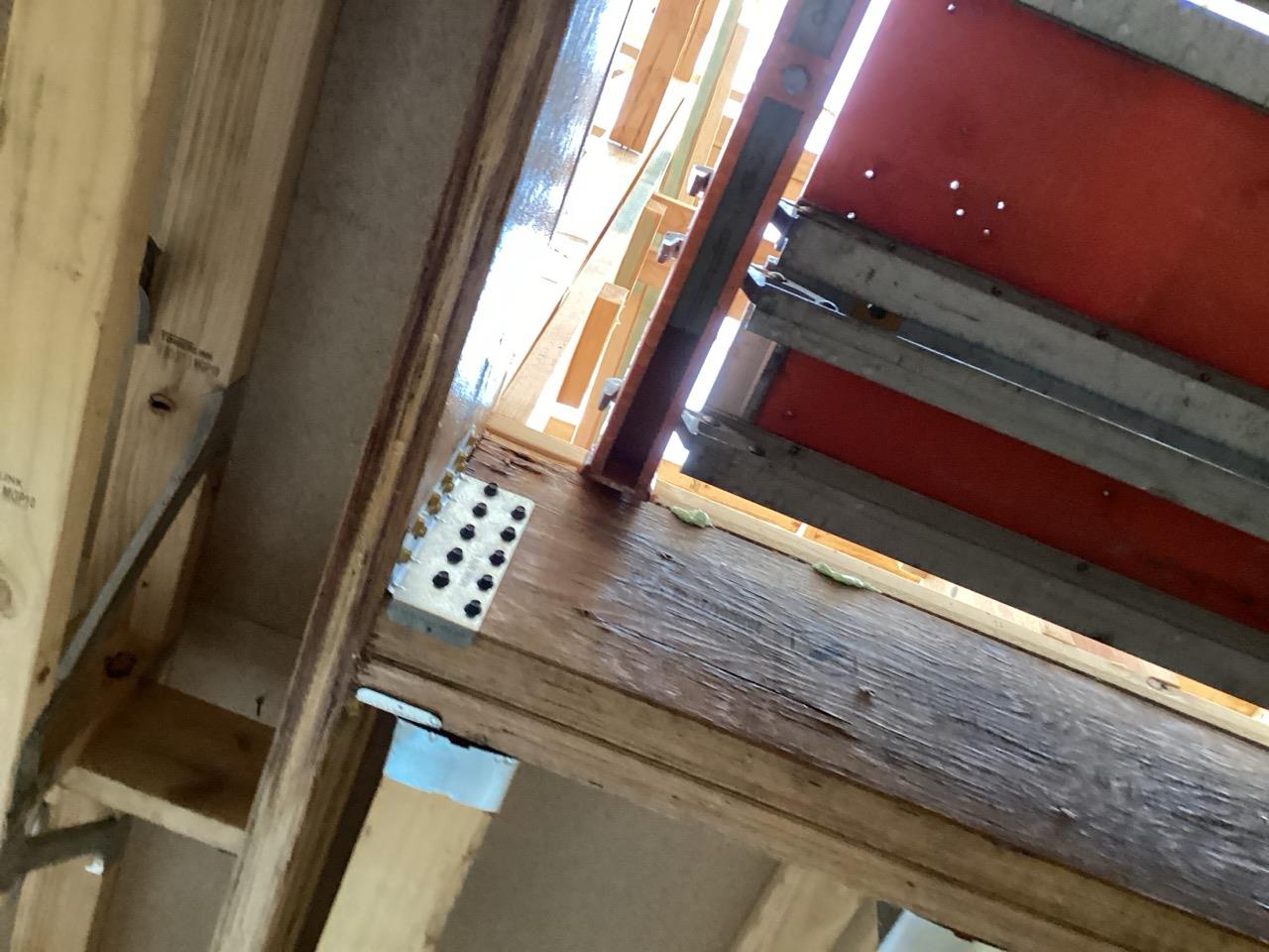 Is the frame safe to work from?