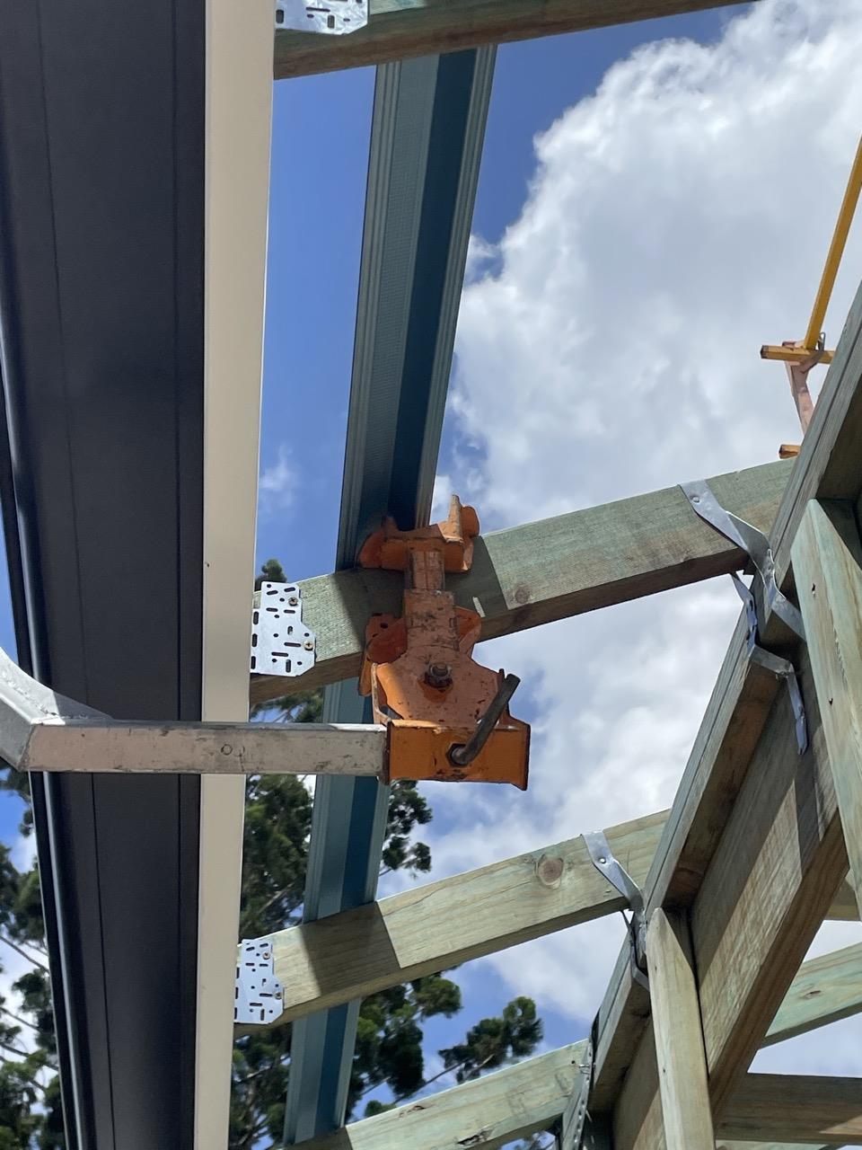 Has any rail to ground been installed?