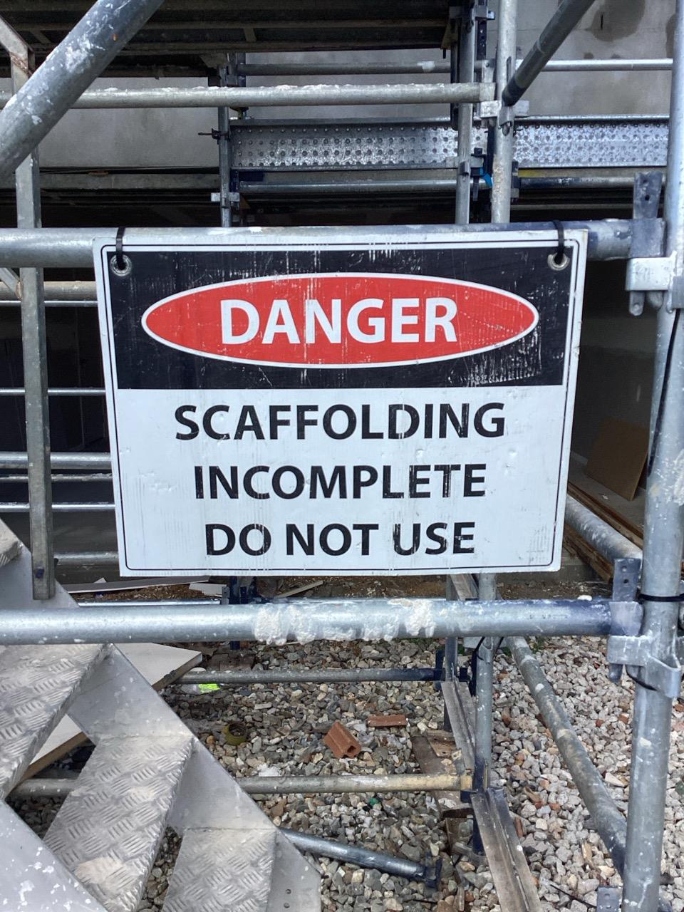 Tampered System Notice
