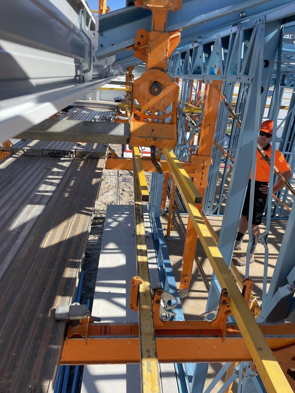 Has any rail to ground been installed?