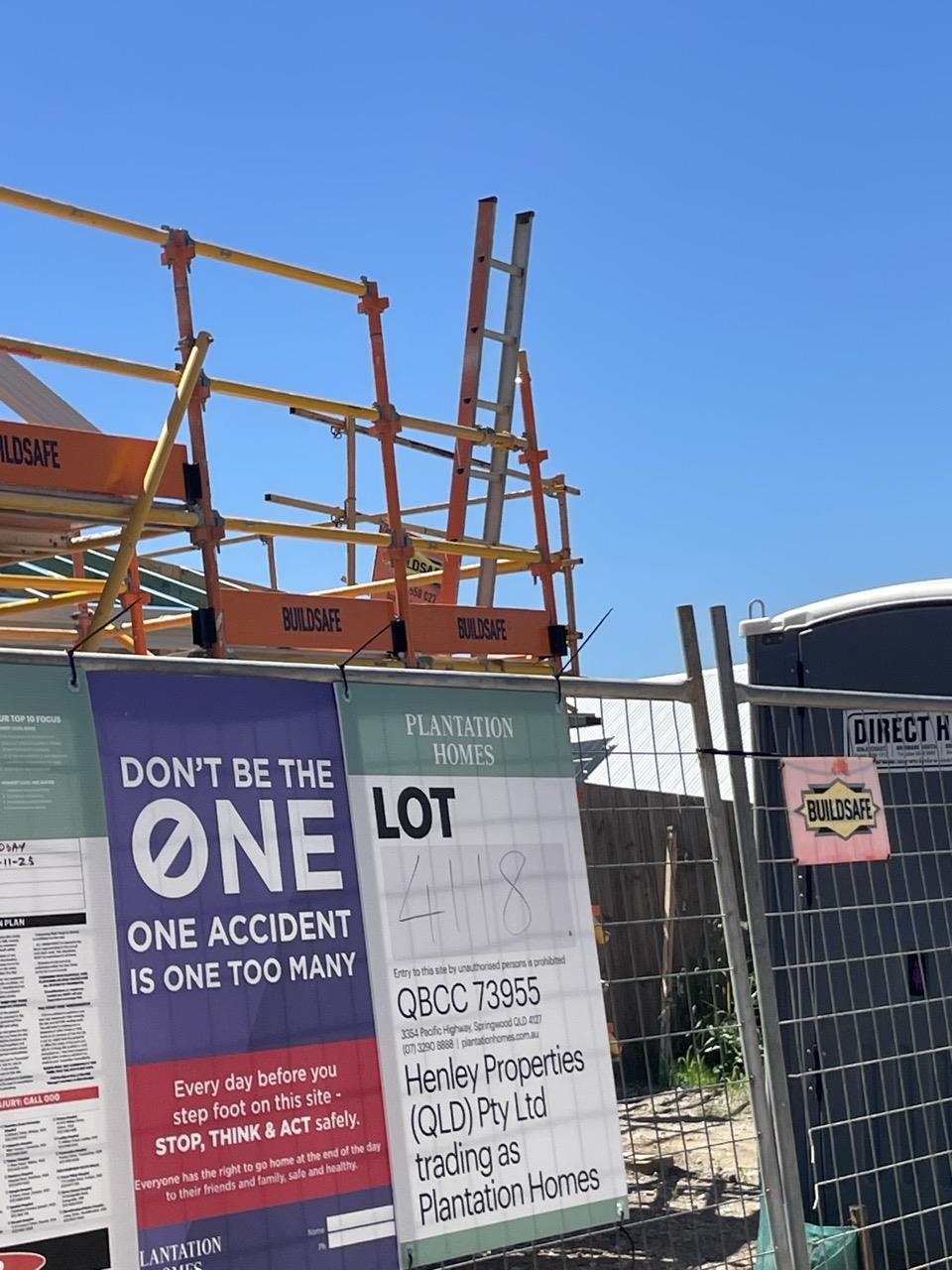 Brief explanation of why system couldn't be completed Scaff section not ...