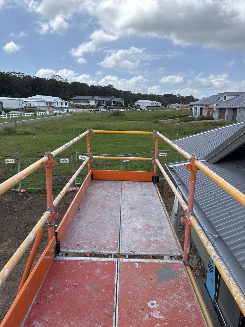 Has the roof rail been adjusted to install on roof components?
