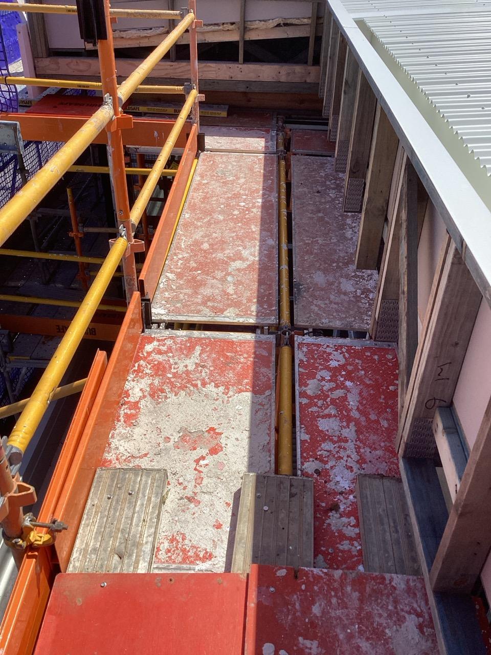 Has the roof rail been adjusted to install on roof components?