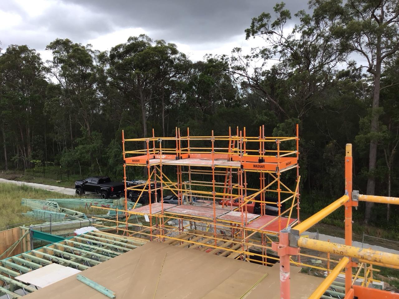 Has the roof rail been adjusted to install on roof components?