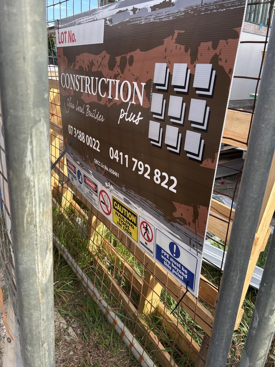 Has part of the system been installed/erected or left erected?