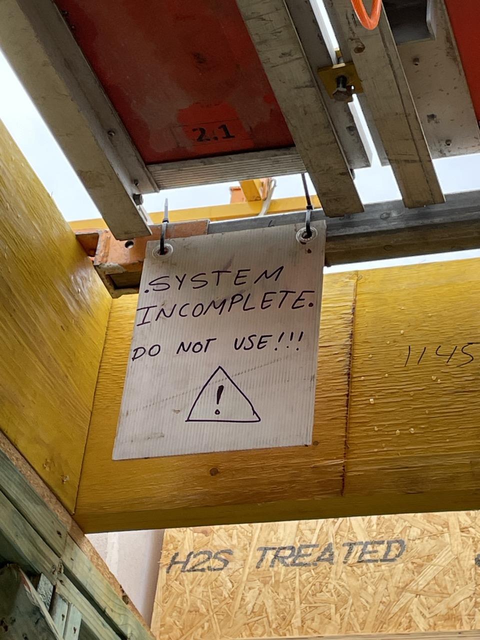 What gear is required to complete the job?