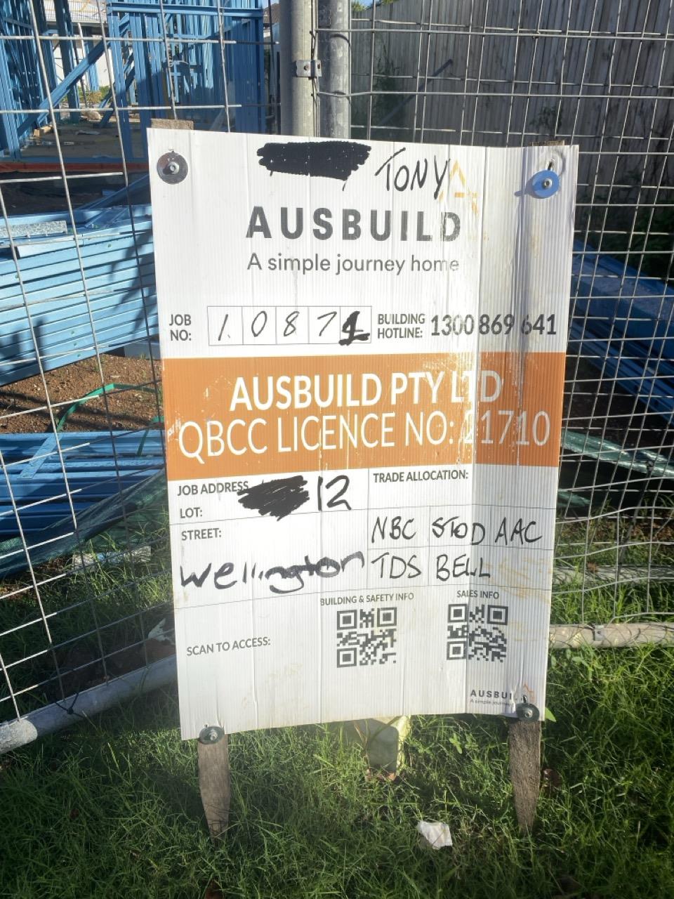 Has part of the system been installed/erected or left erected?