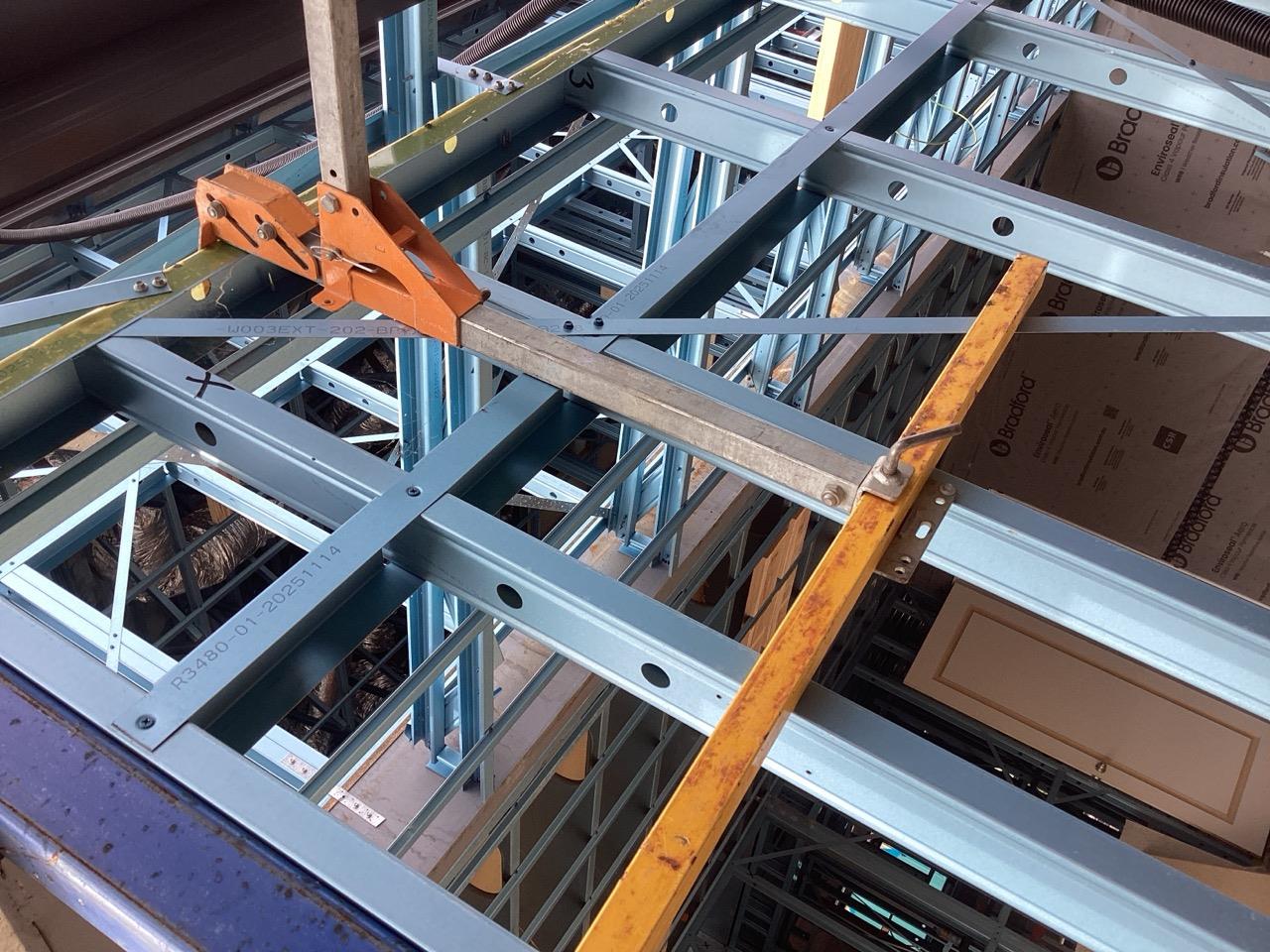 Has any rail to ground been installed?