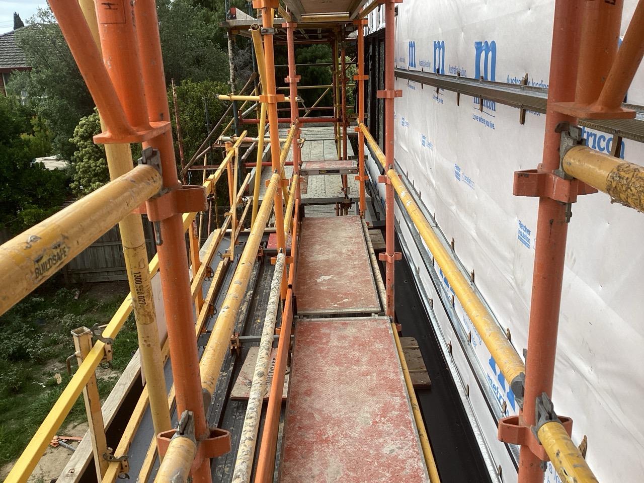 Has the roof rail been adjusted to install on roof components?
