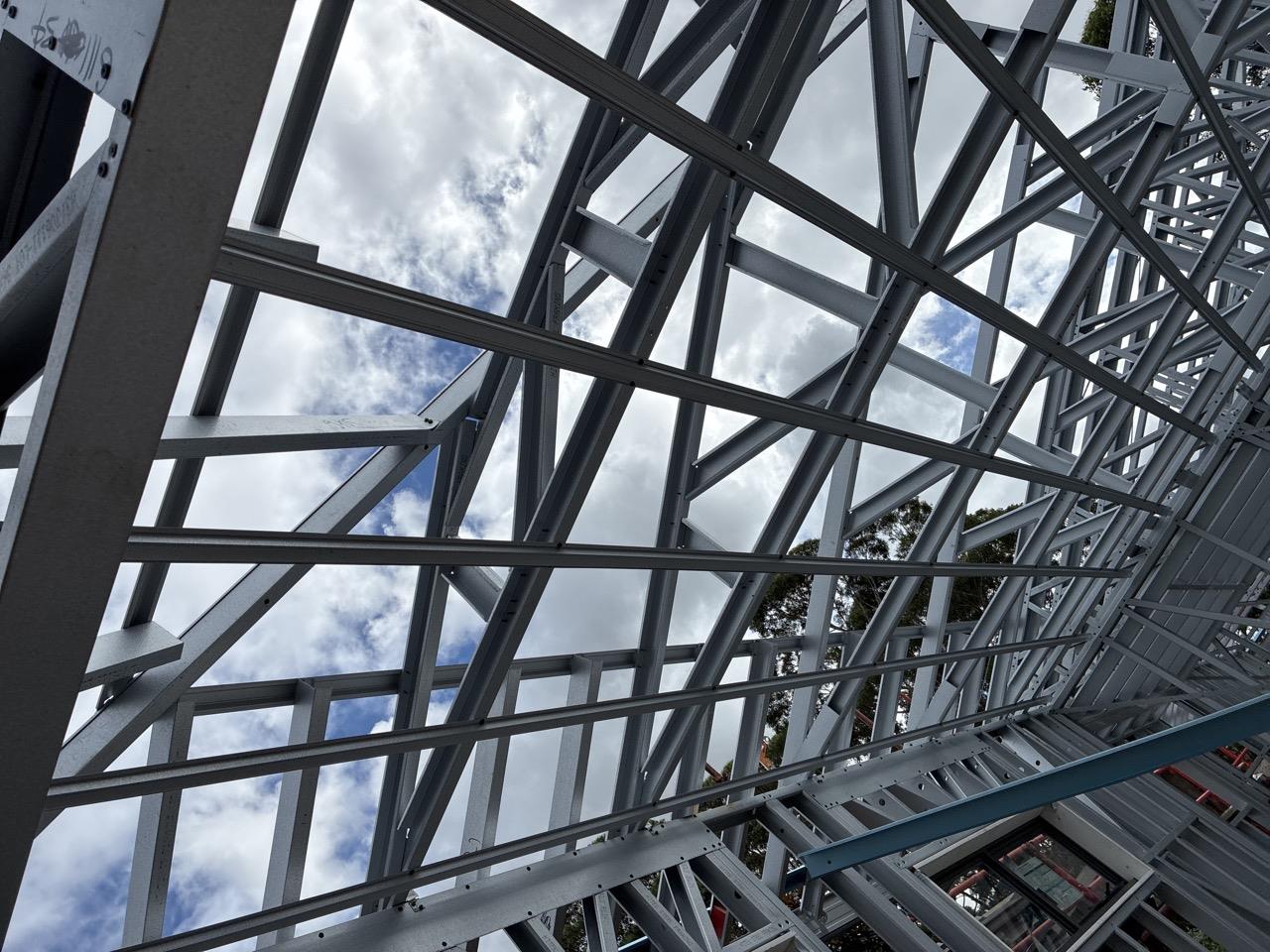 Are all cantilevered balconies adequately propped?