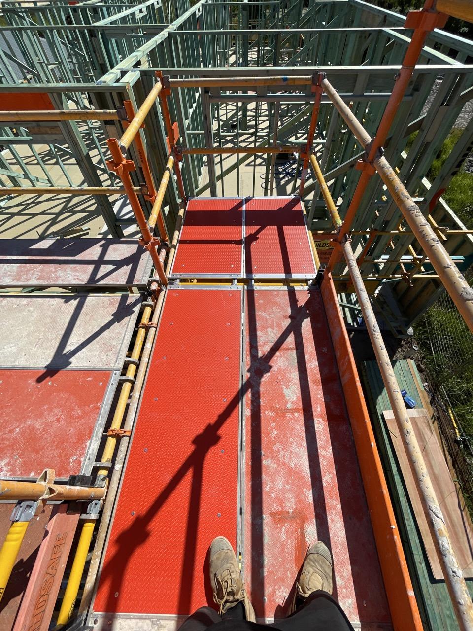 Has the roof rail been adjusted to install on roof components?