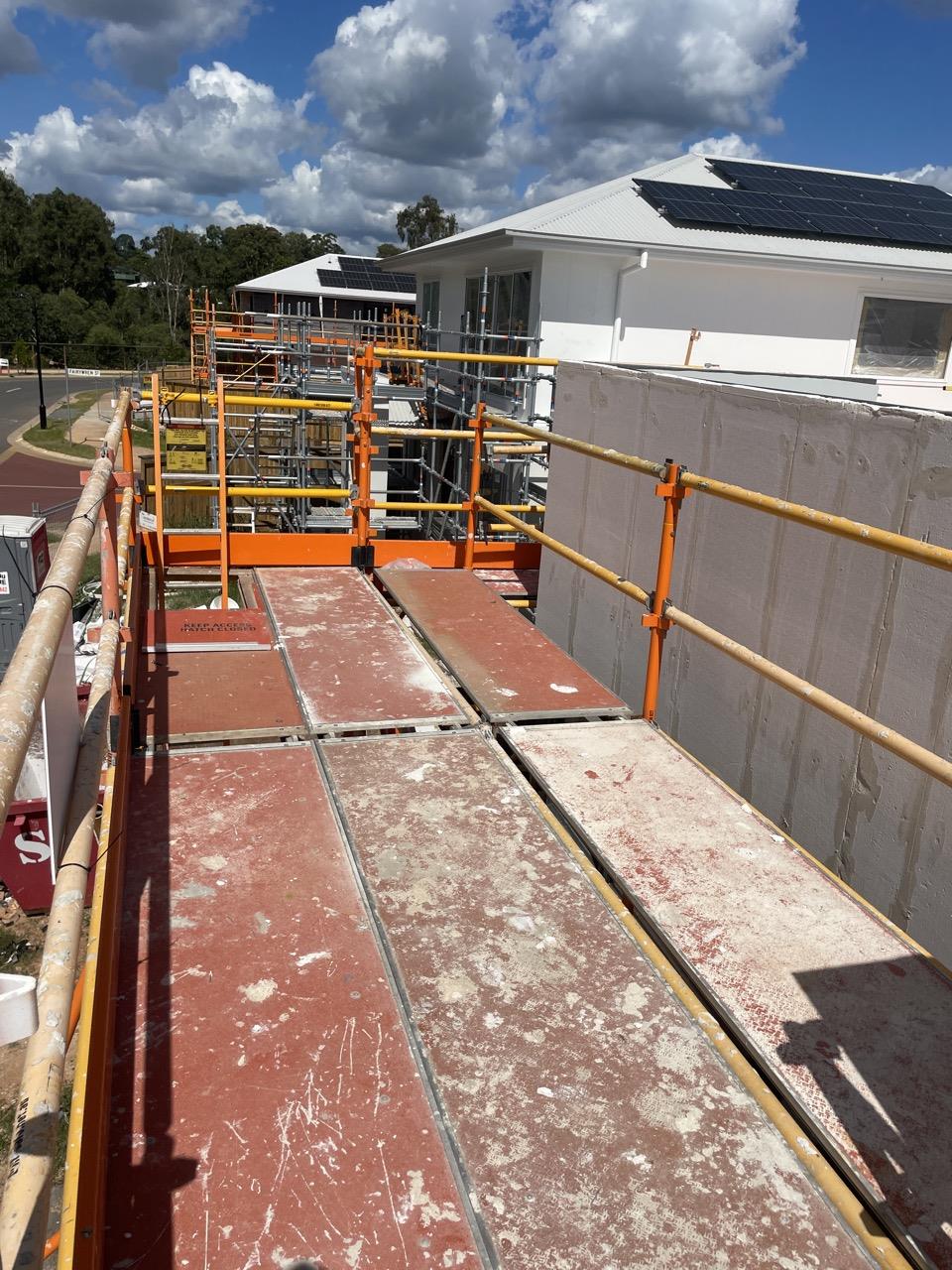 Has the roof rail been adjusted to install on roof components?