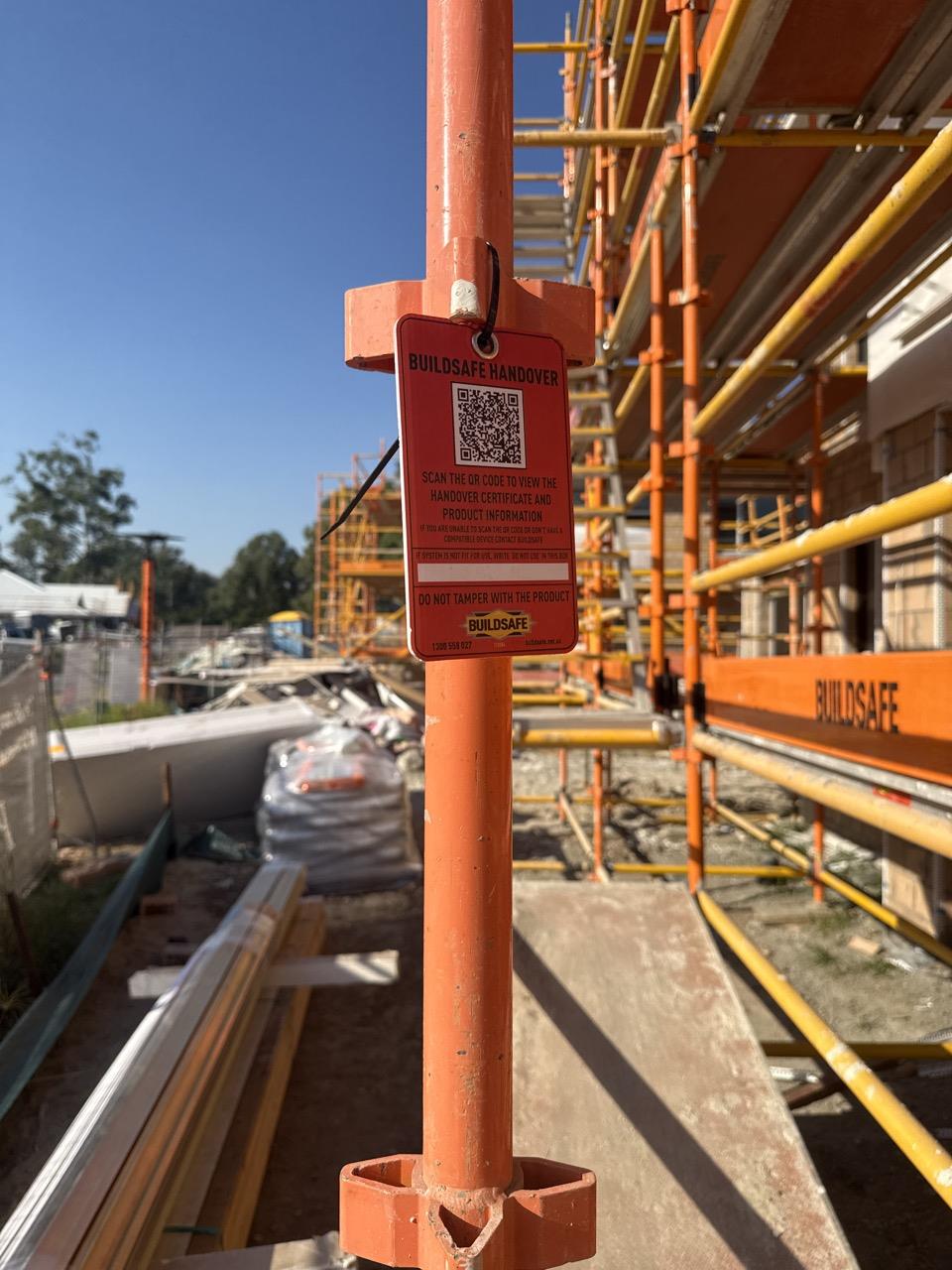 Intended use of scaffold