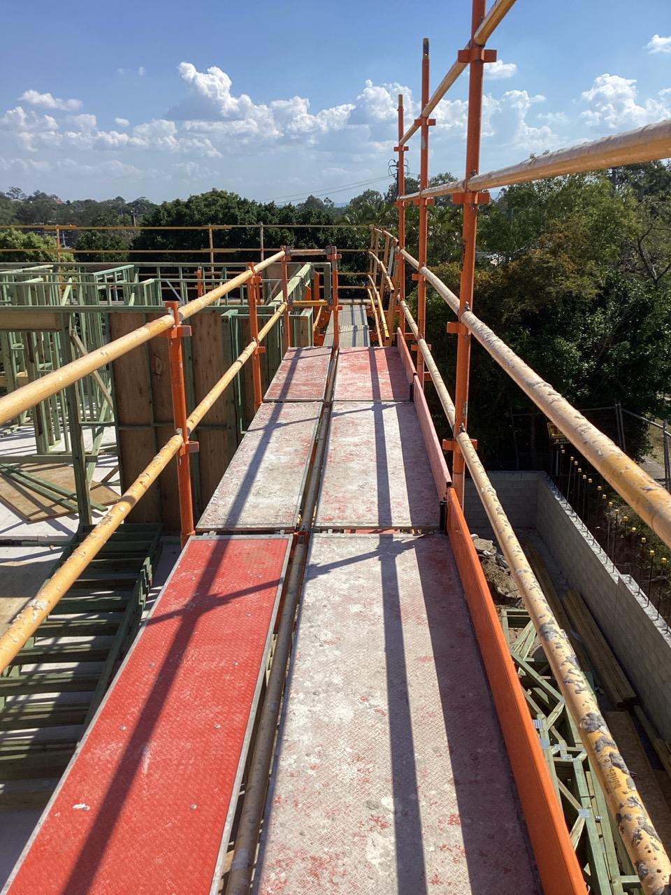 Has the roof rail been adjusted to install on roof components?