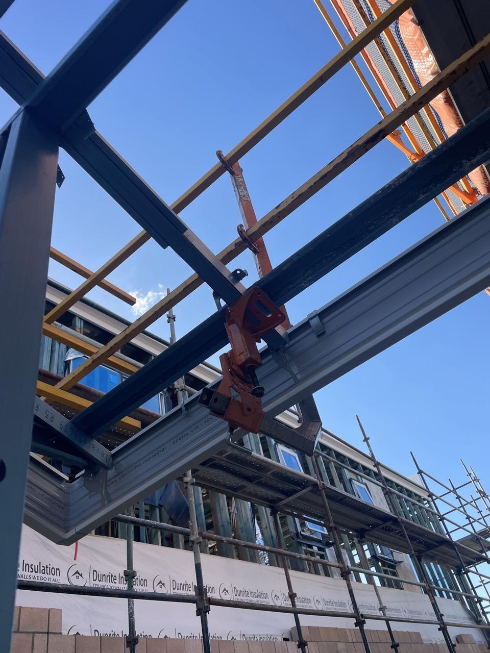 Has any rail to ground been installed?