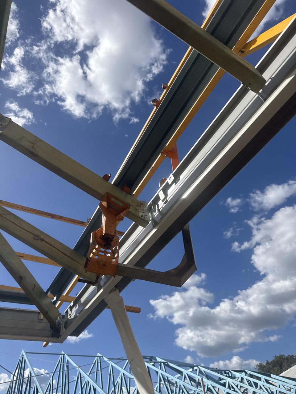Has any rail to ground been installed?