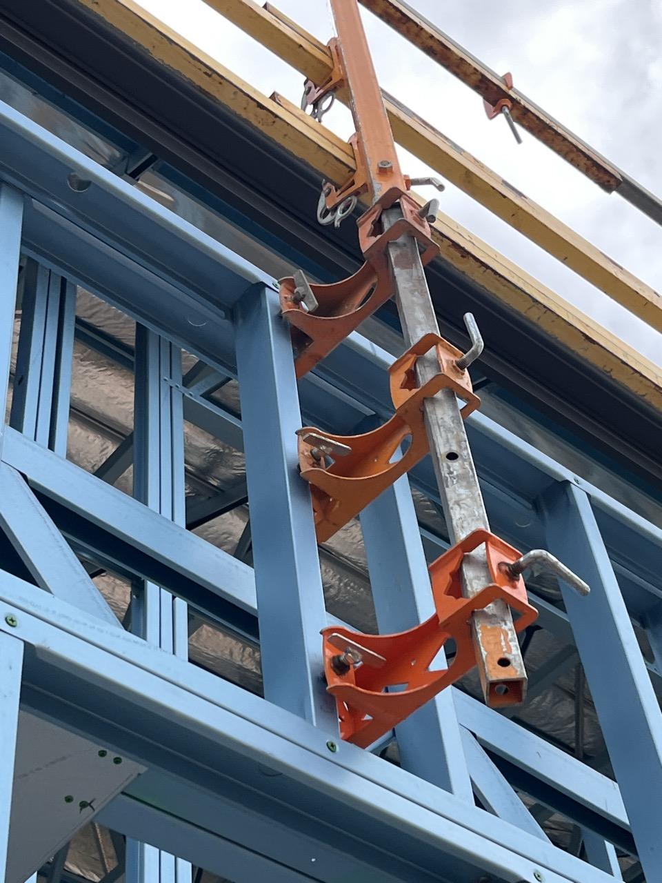 Has any rail to ground been installed?