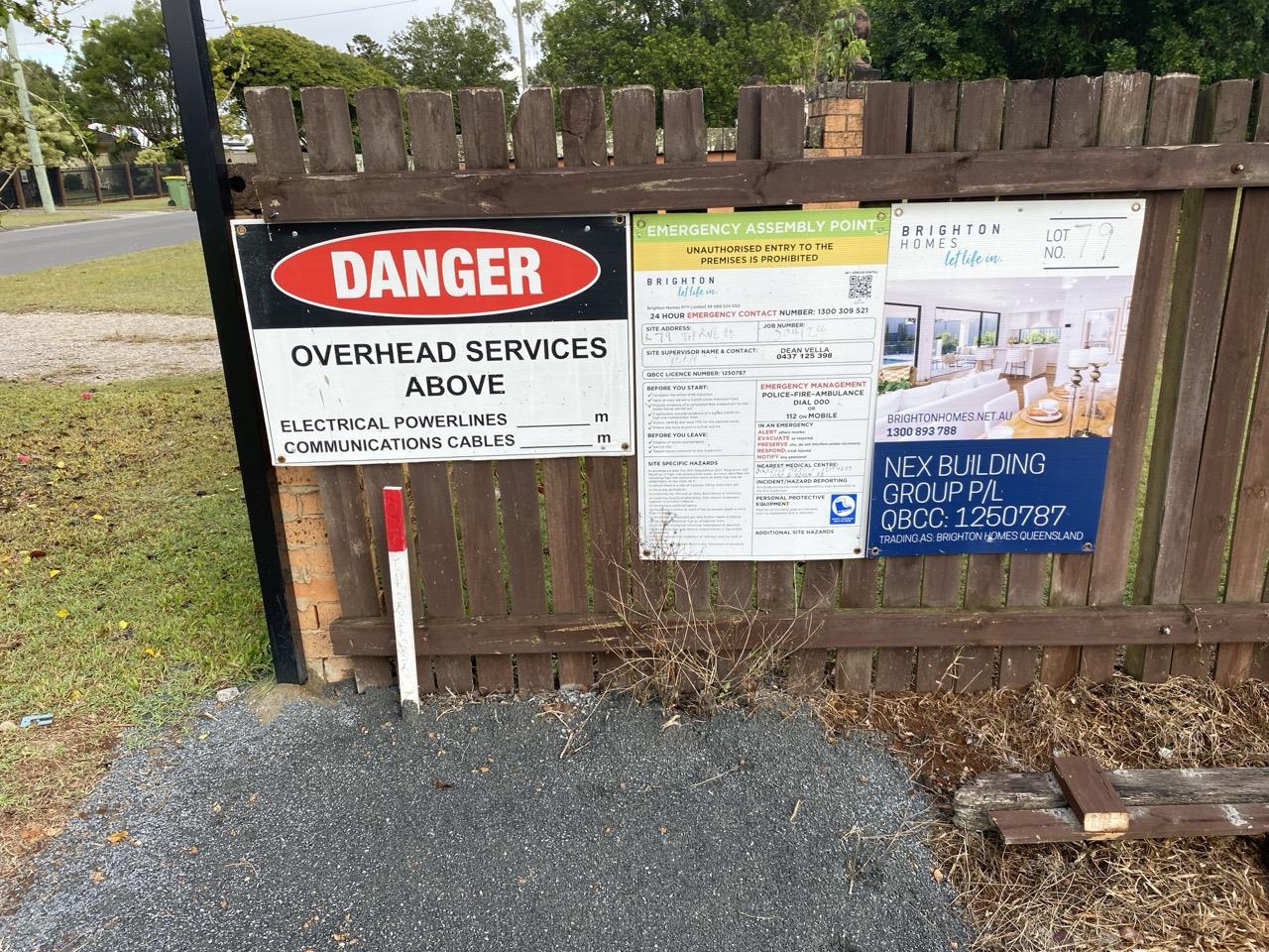 Has the builder/supervisor been contacted?