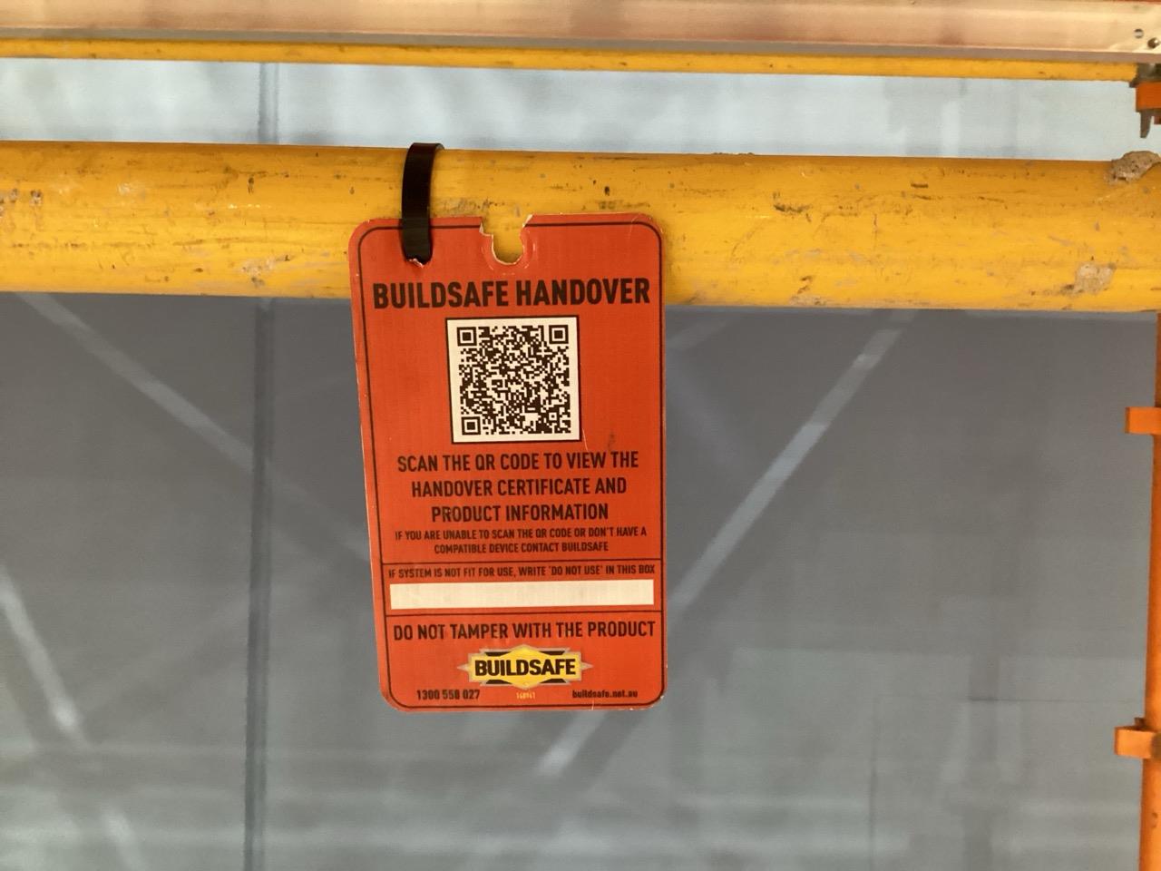 Intended use of scaffold