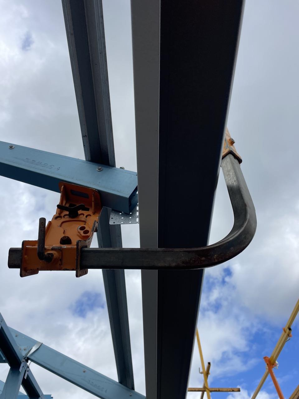 Has any rail to ground been installed?