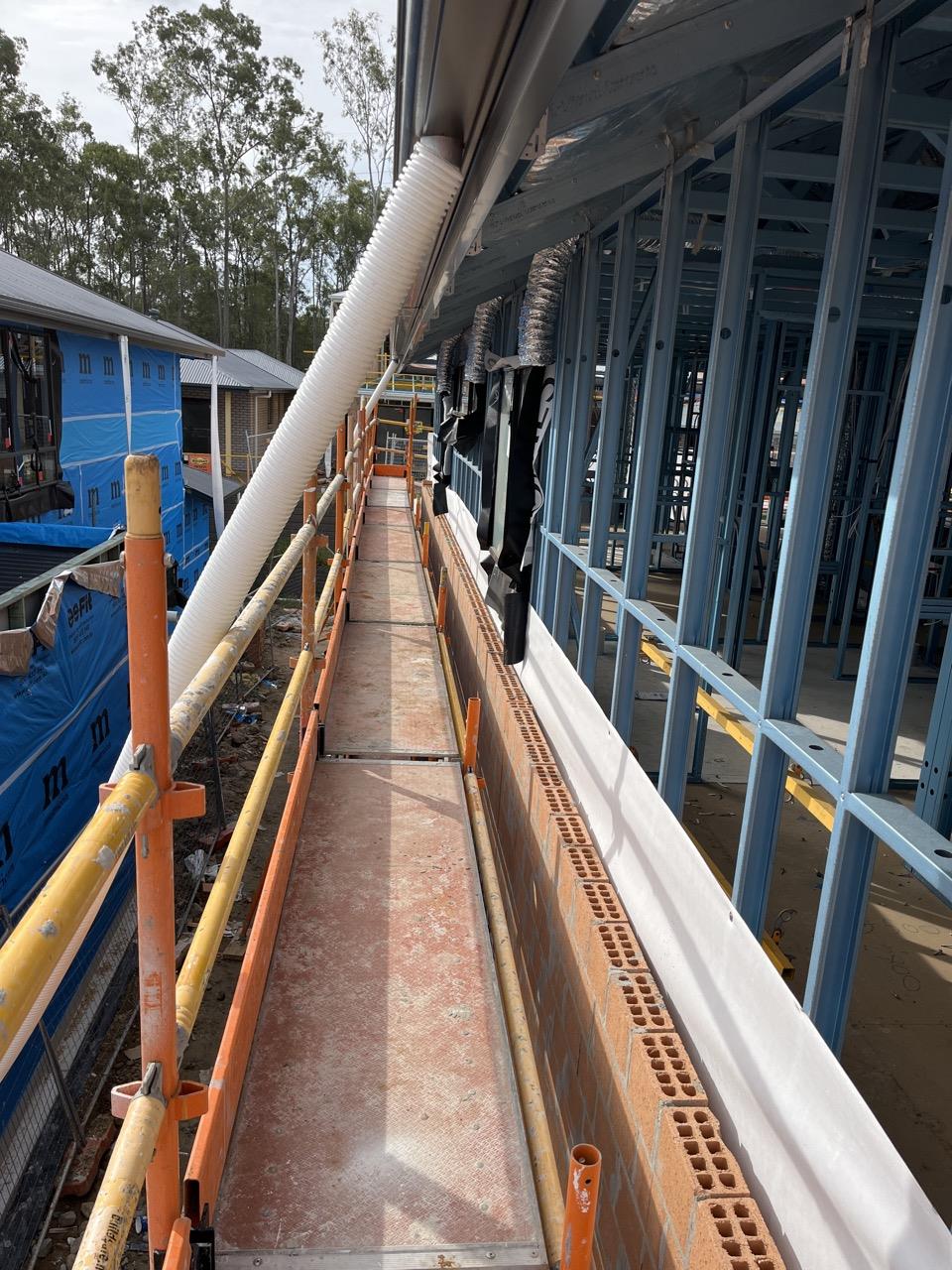Has the roof rail been adjusted to install on roof components?
