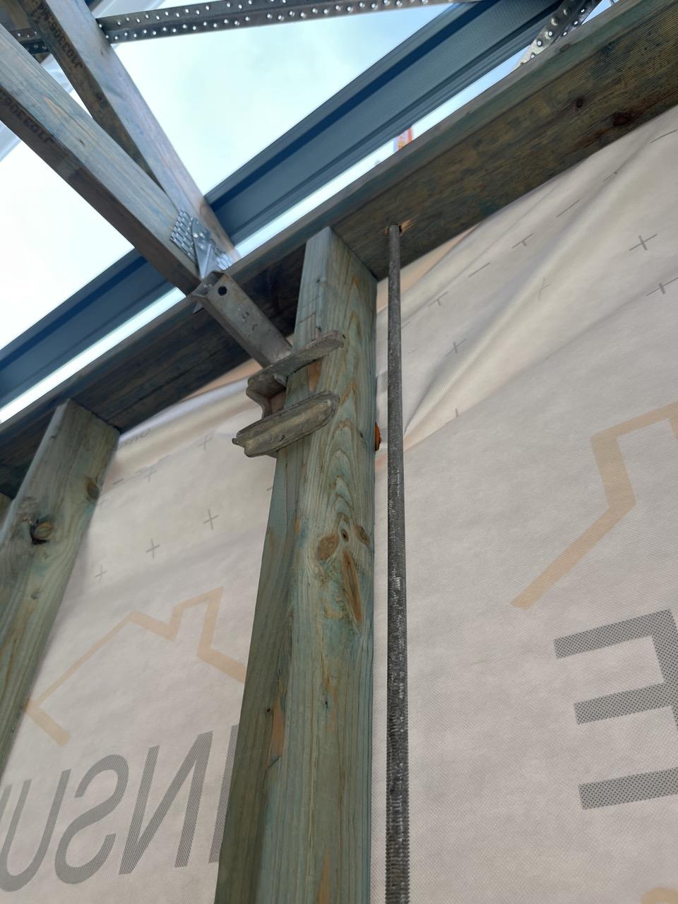 Has any rail to ground been installed?