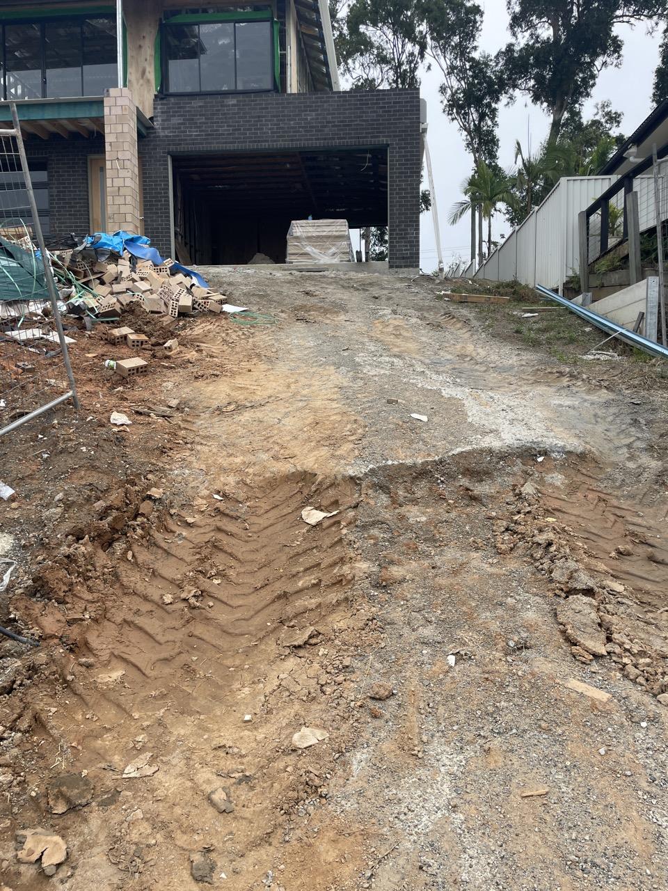 Photo from rear right corner of site (taken from as far back as ...