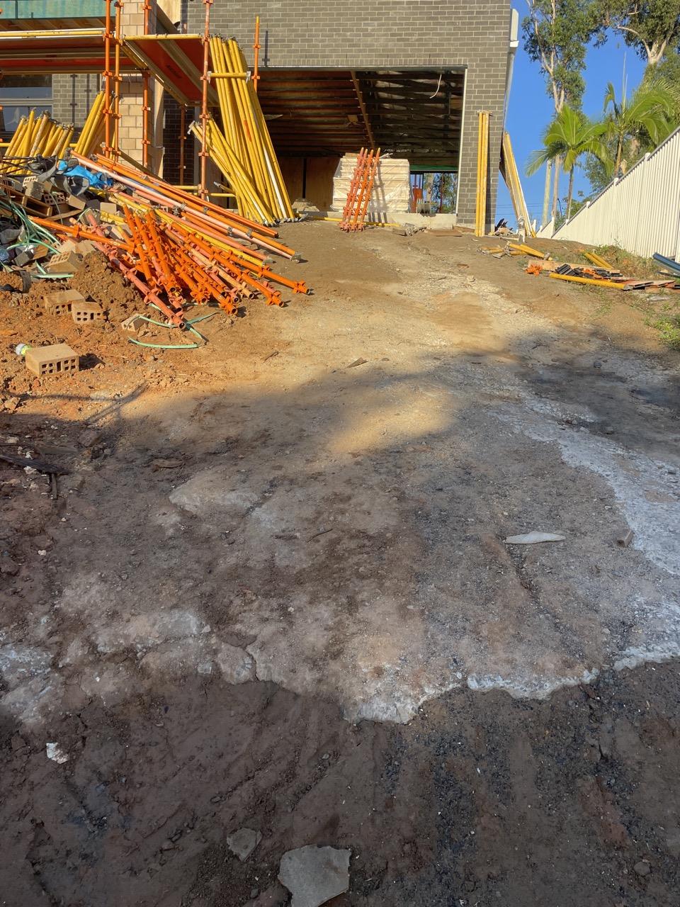 Photo from rear right corner of site (taken from as far back as ...