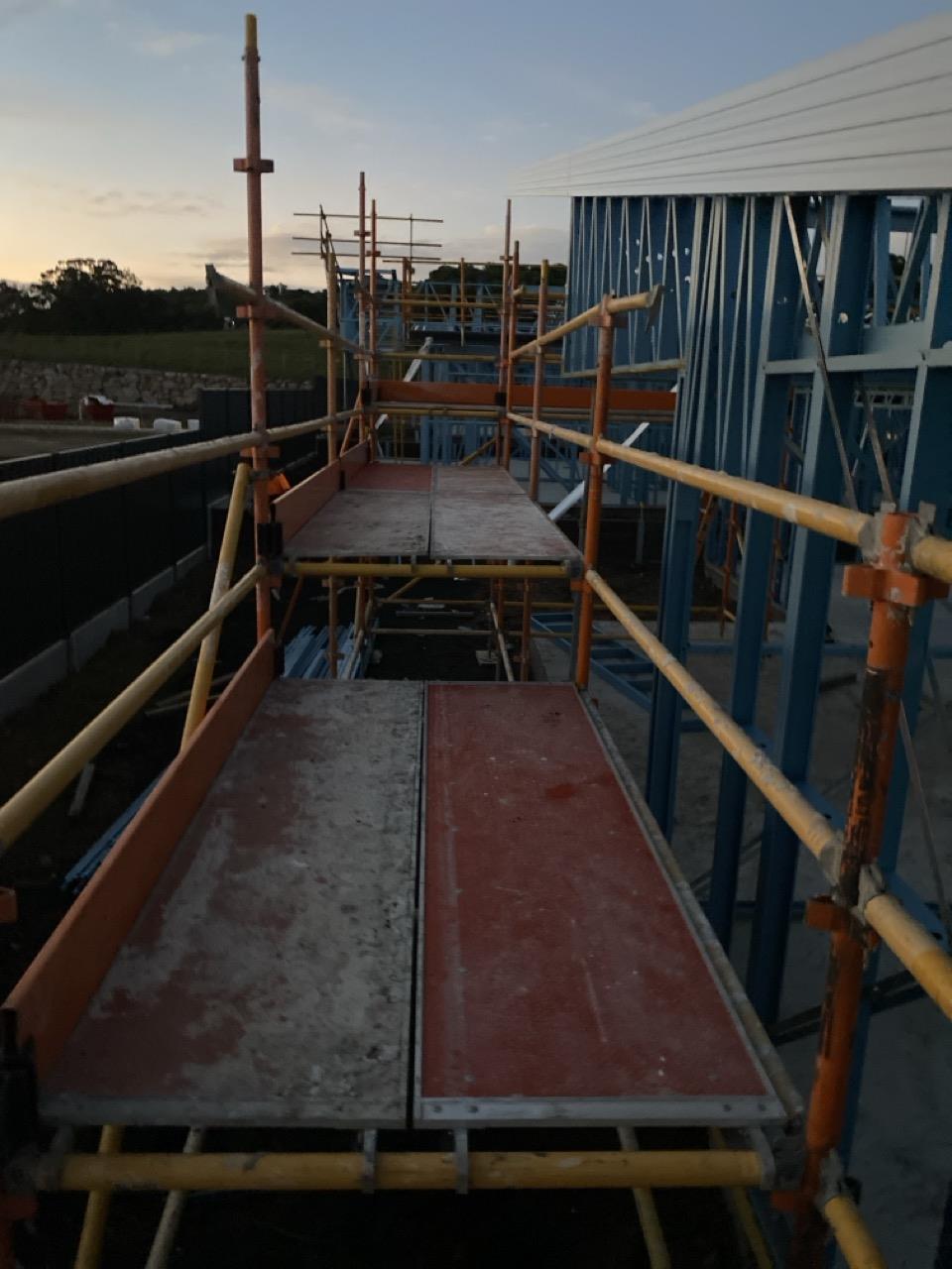 Has the roof rail been adjusted to install on roof components?