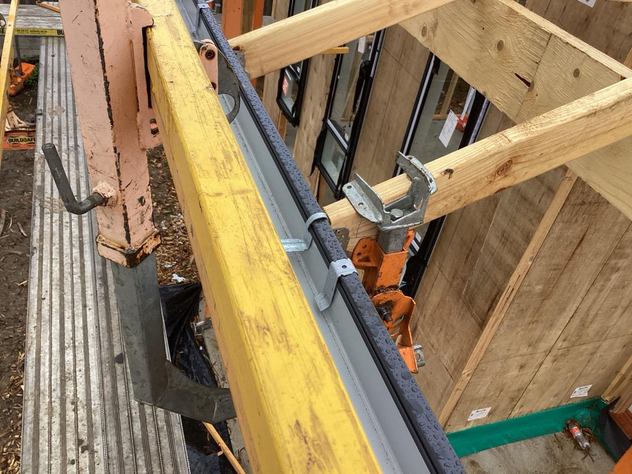 Has any rail to ground been installed?