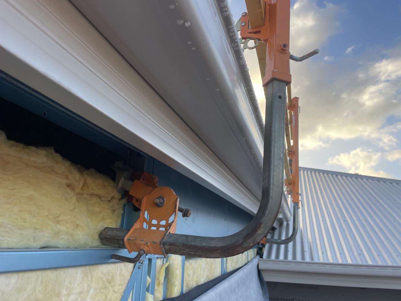 Has any rail to ground been installed?