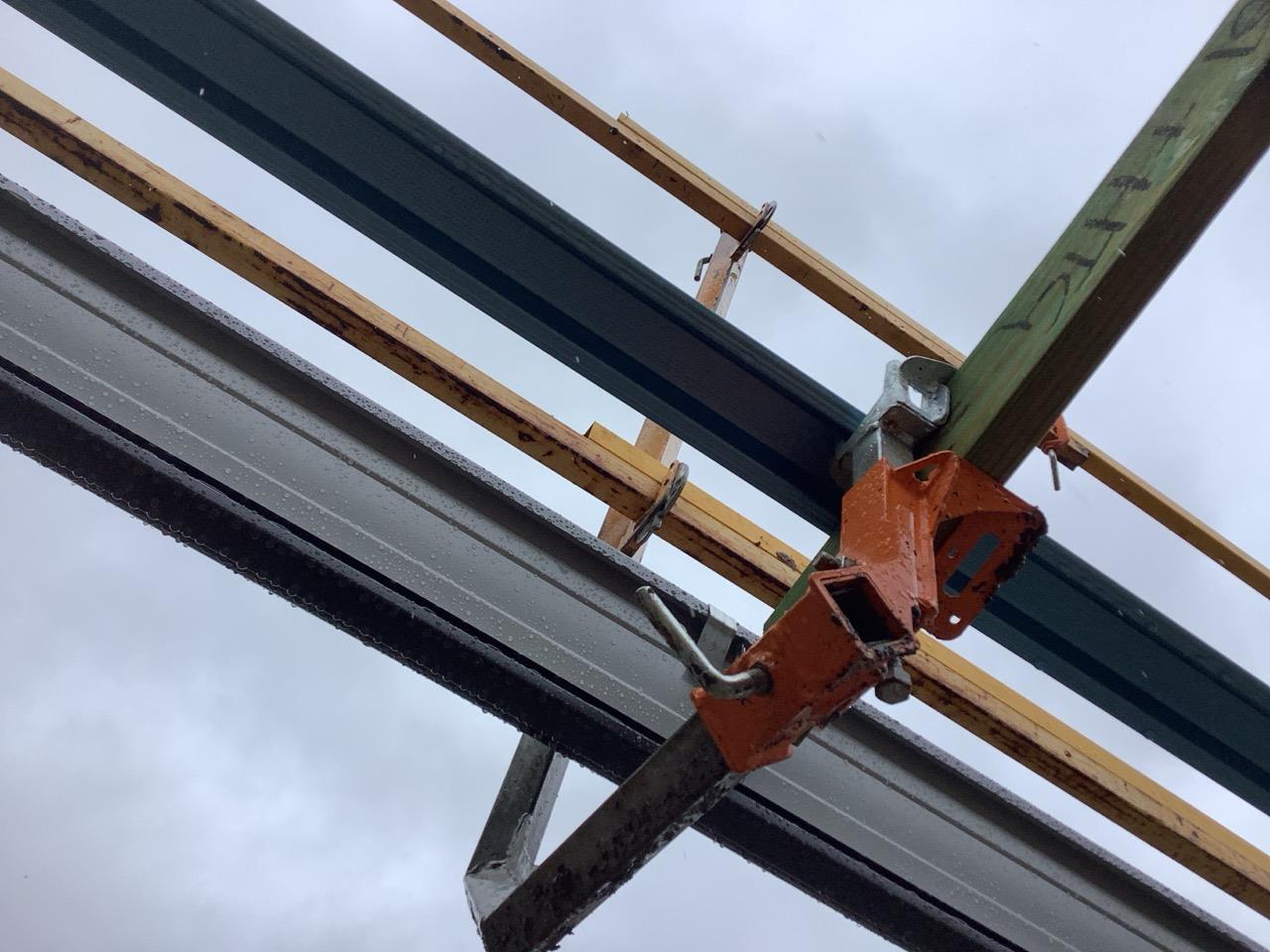 Has any rail to ground been installed?