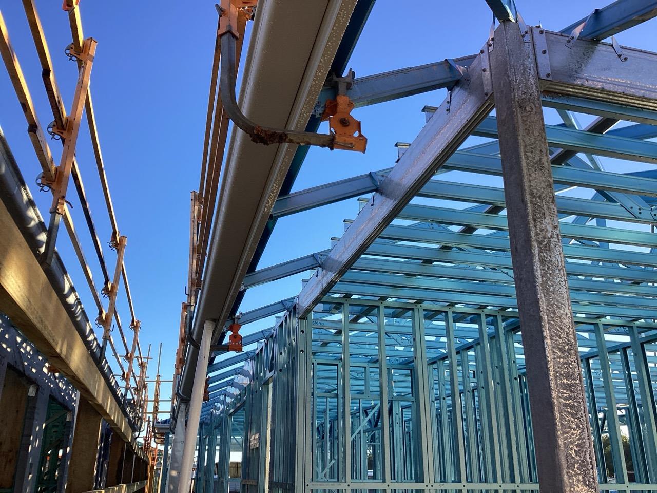Has any rail to ground been installed?