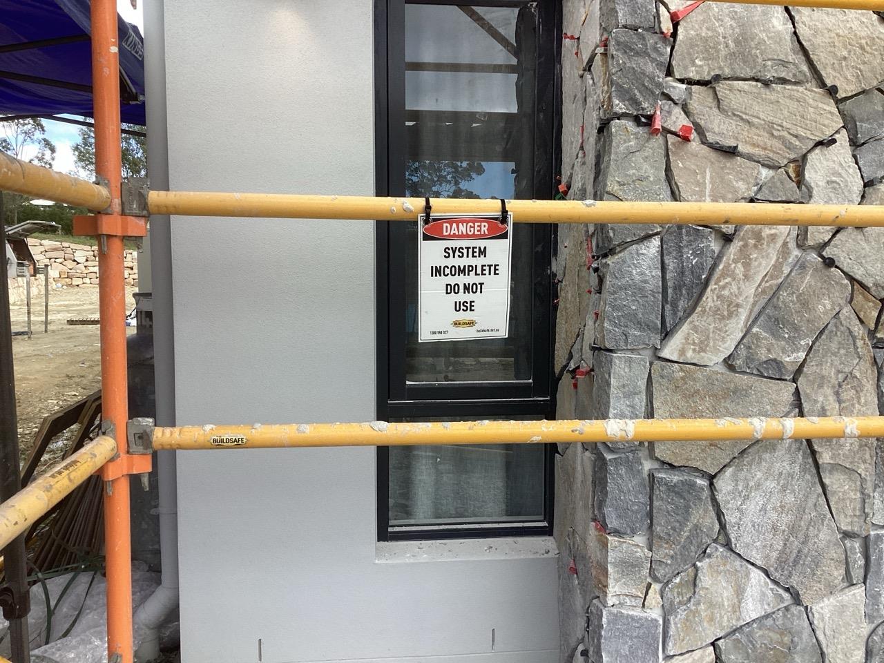 Details of works required include details of gear required
