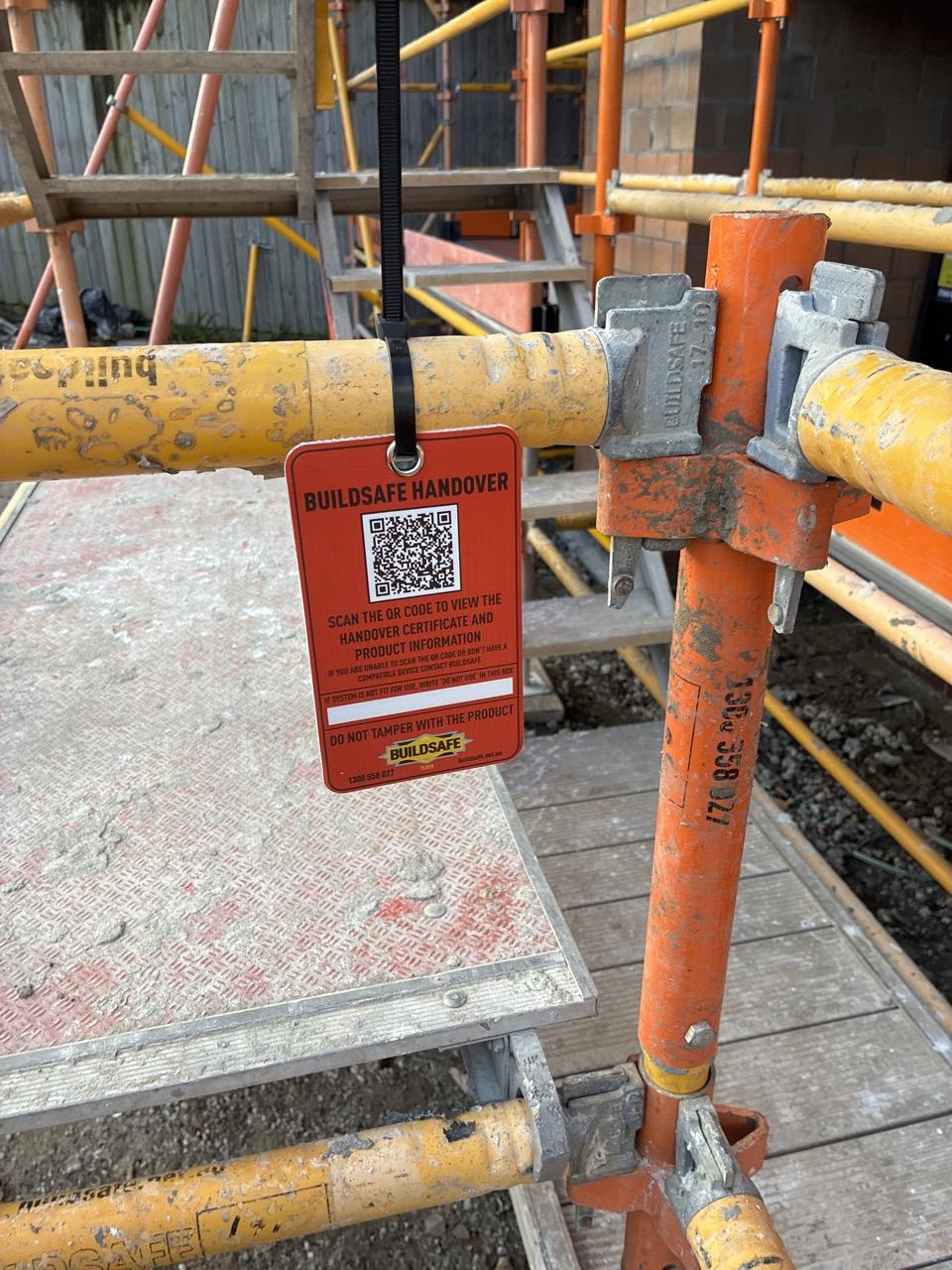 Intended use of scaffold