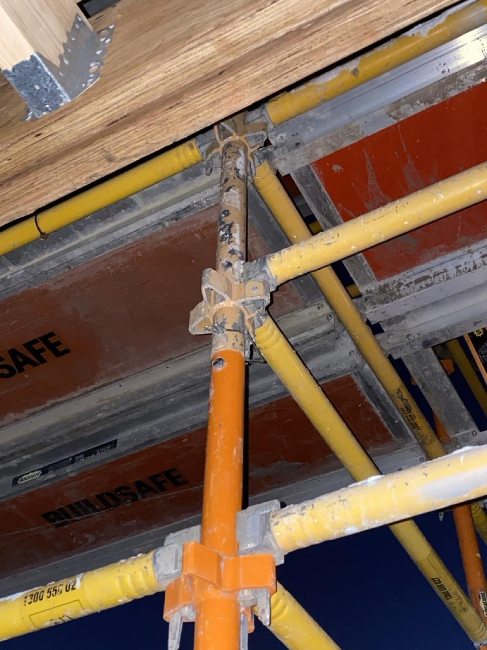 Is the scaffold over 4m