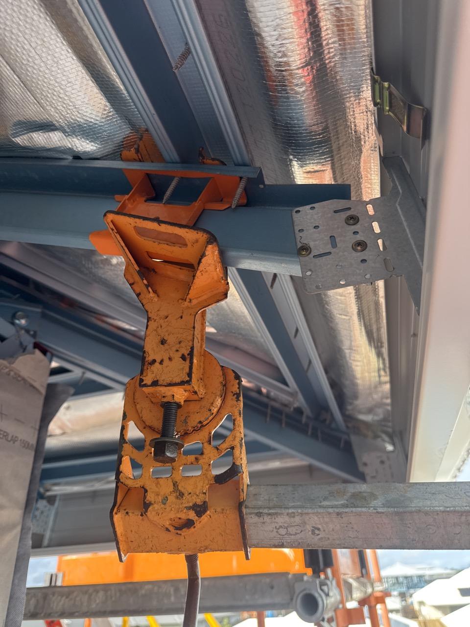 Has any rail to ground been installed?