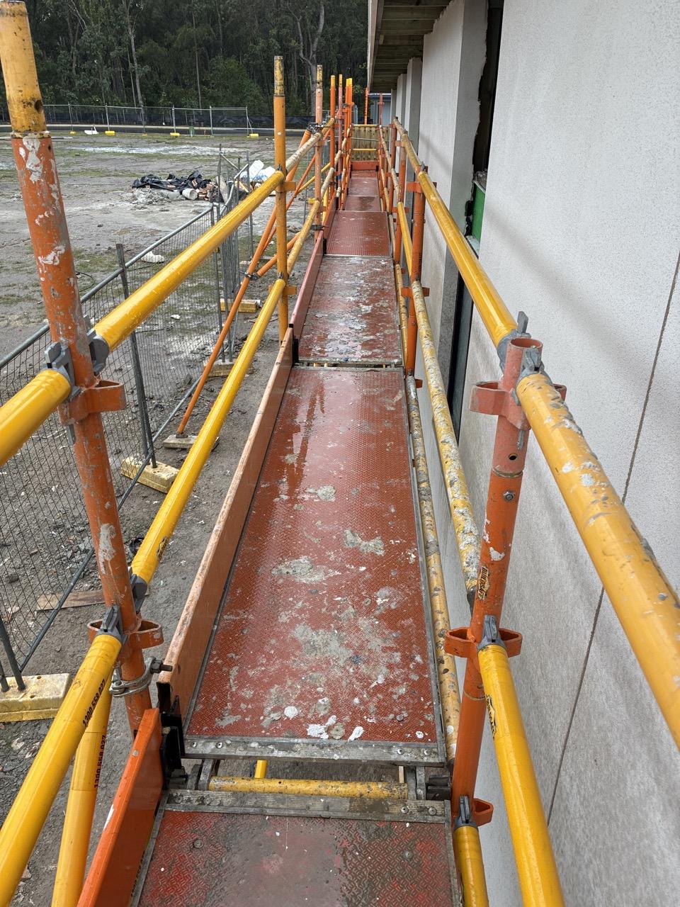 Has the roof rail been adjusted to install on roof components?