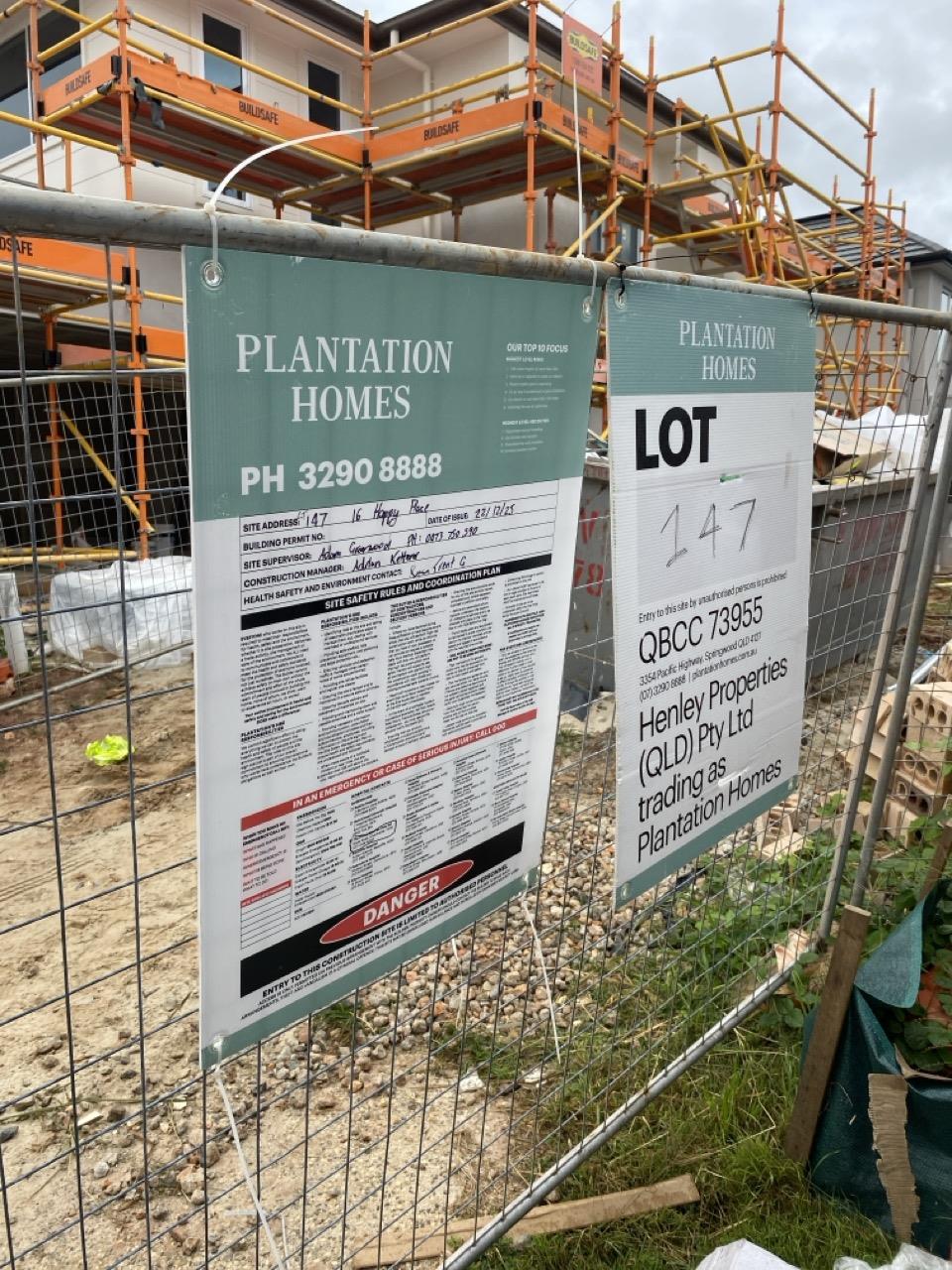 Has part of the system been installed/erected or left erected?