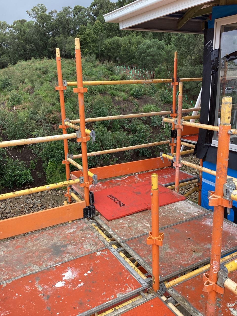 Has the roof rail been adjusted to install on roof components?
