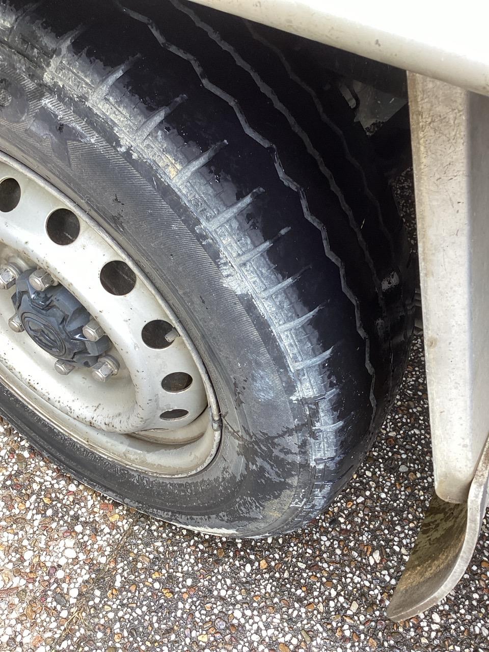 Are tyres in good condition? (more than 2mm of tread, inflated ...