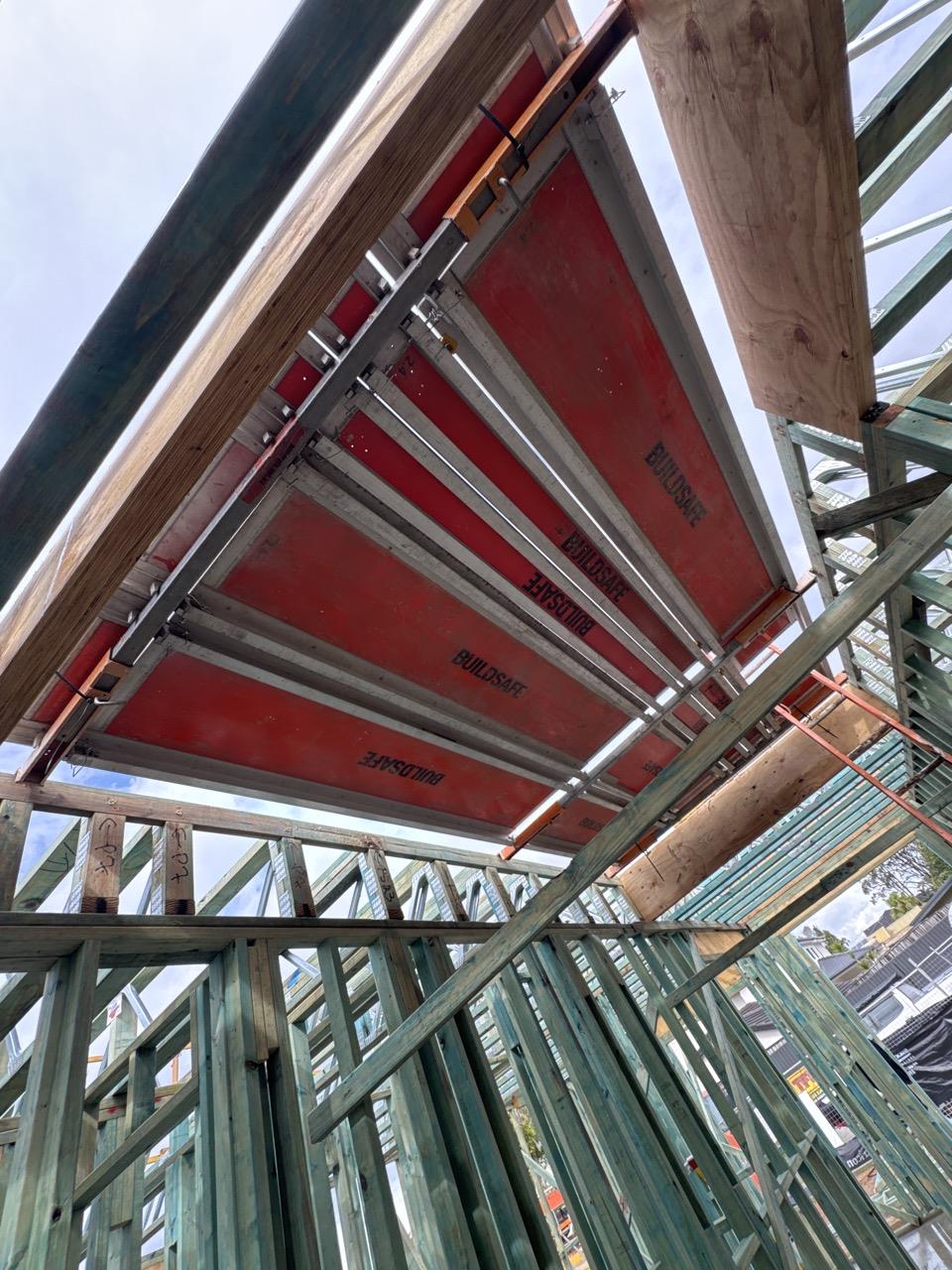Has the void platform been installed above another platform?