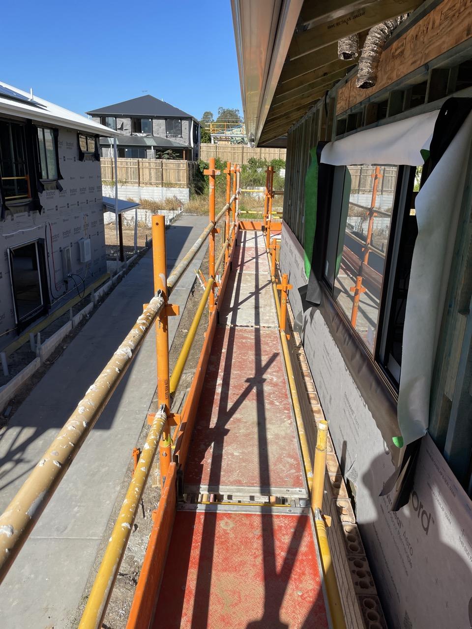 Has the roof rail been adjusted to install on roof components?